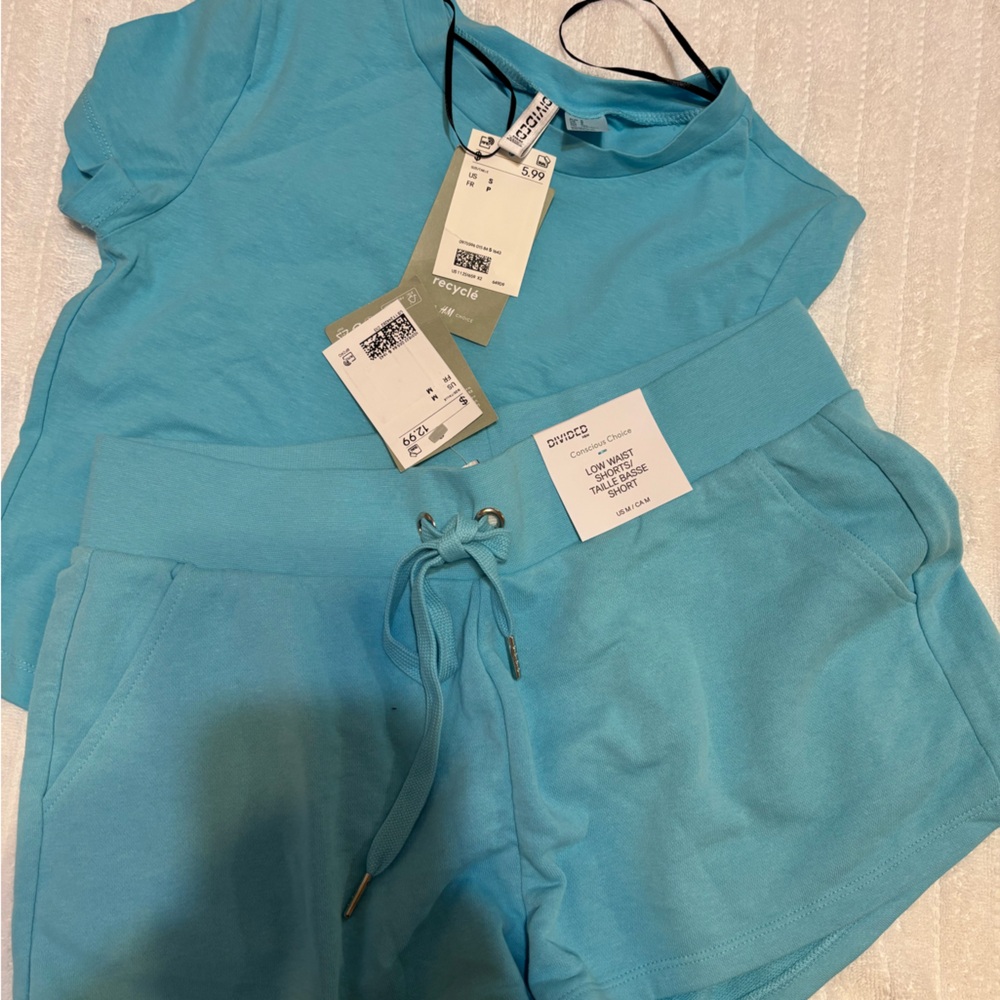 (NWT) H&M short set